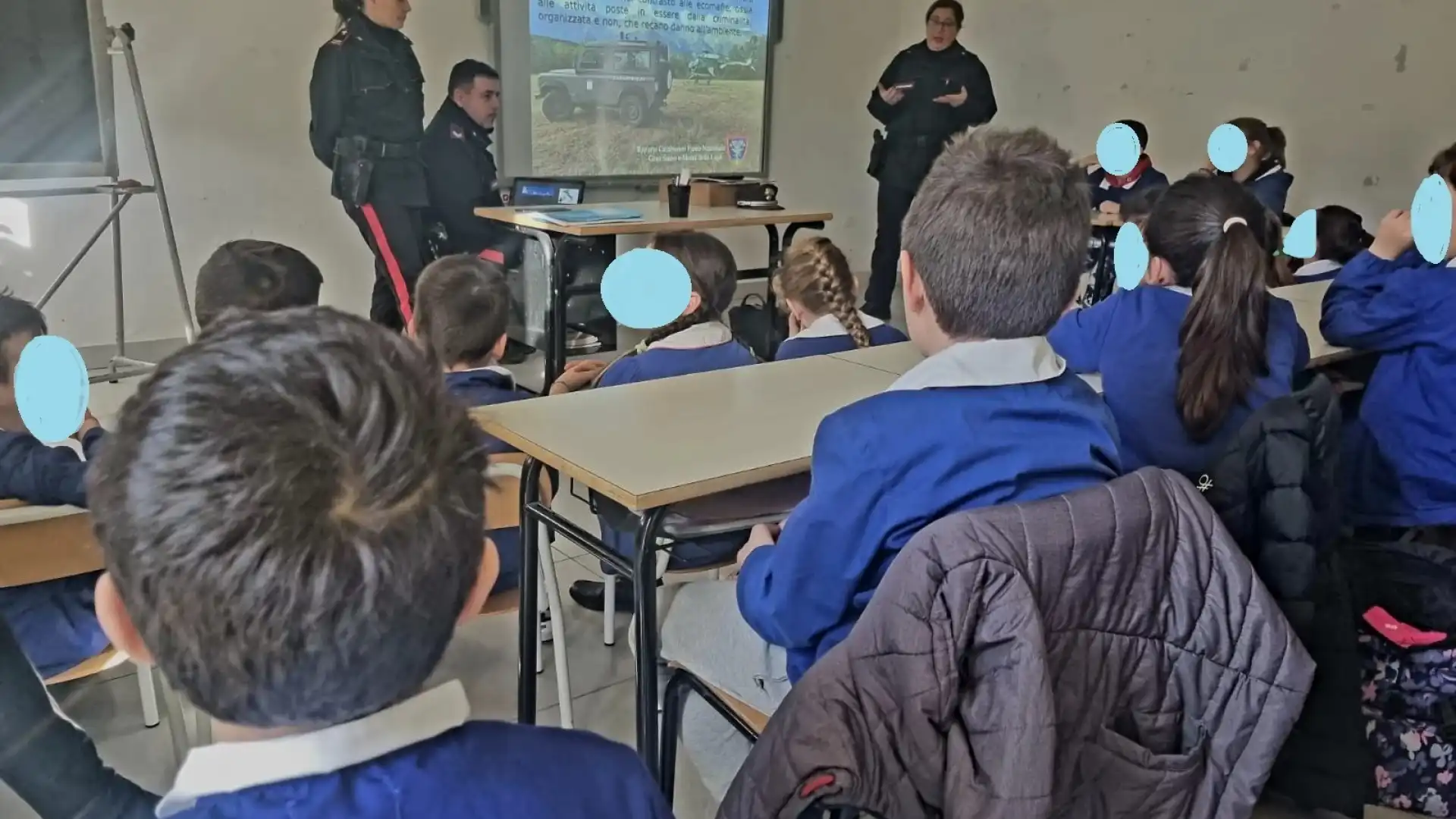 Capitignano: una lezione speciali sulla diversità degli ecosistemi per gli alunni della Scuola Primaria “Giovanni Paolo II”.